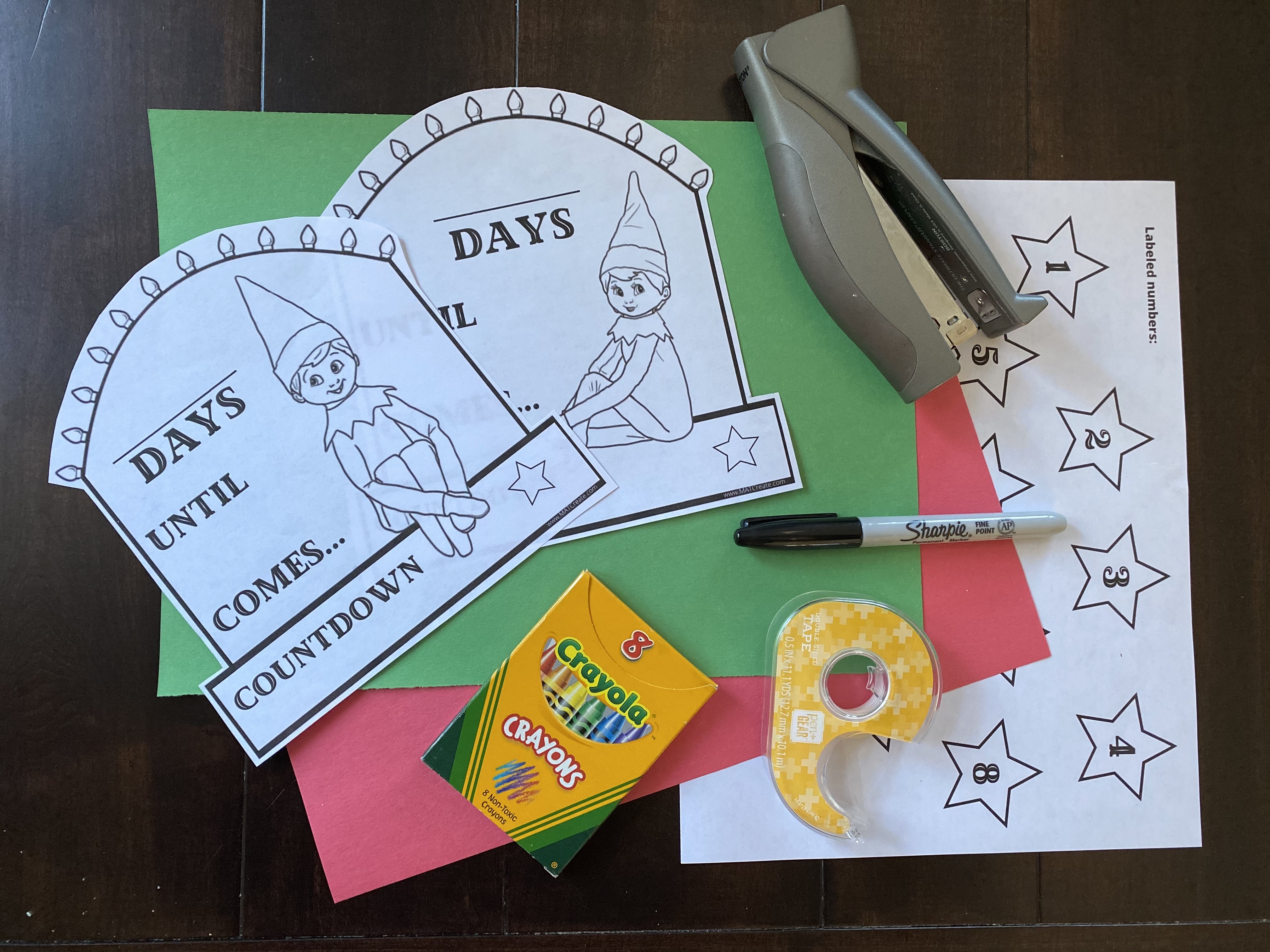 ELF ON THE SHELF COUNTDOWN β MAT Create
